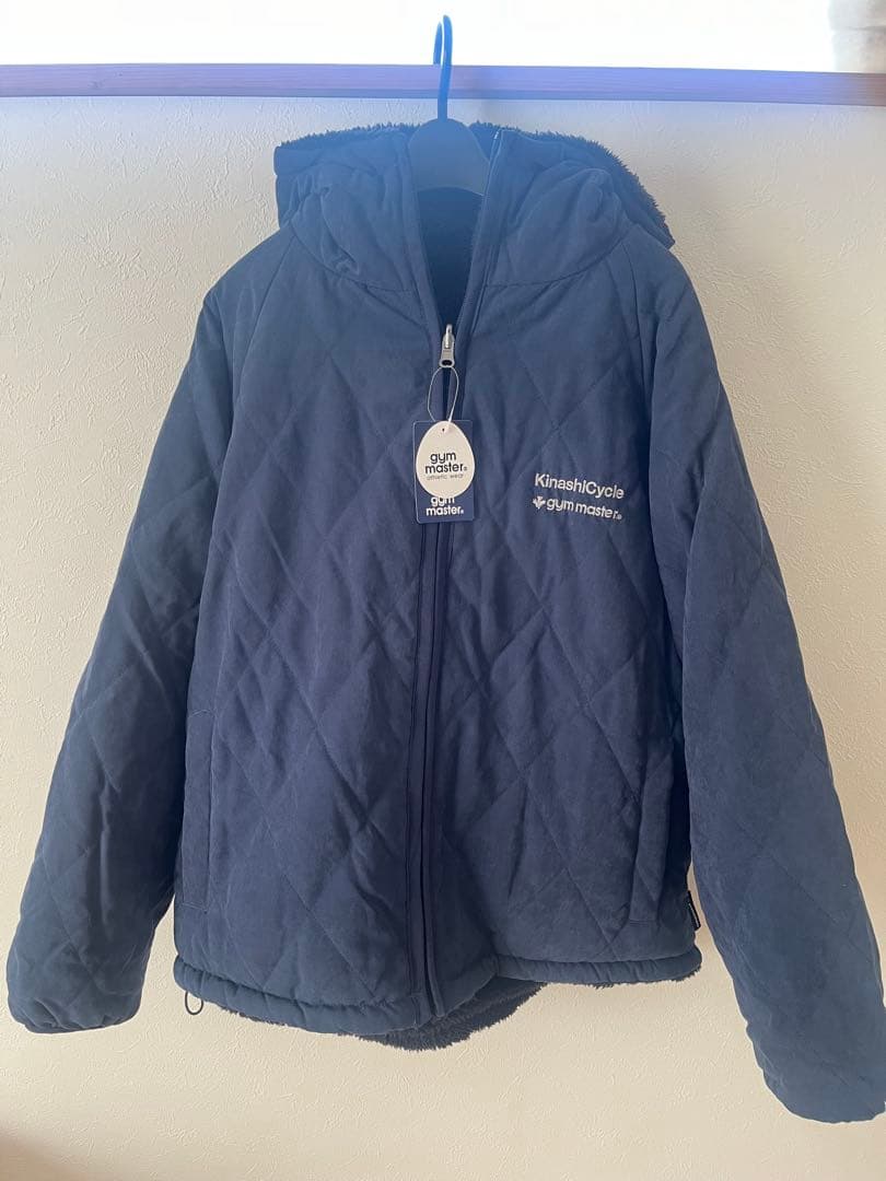 木梨サイクル　ジムマスターリバーシブルボアジャケット新品タグ付き