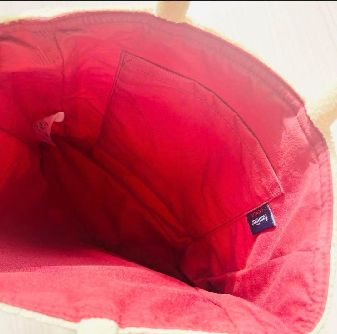 ファミリア　シェニール織　バッグ