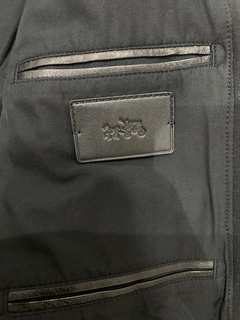 coach コーチ　レザー　スタジャン　Ｓ　美品 クリーニング済