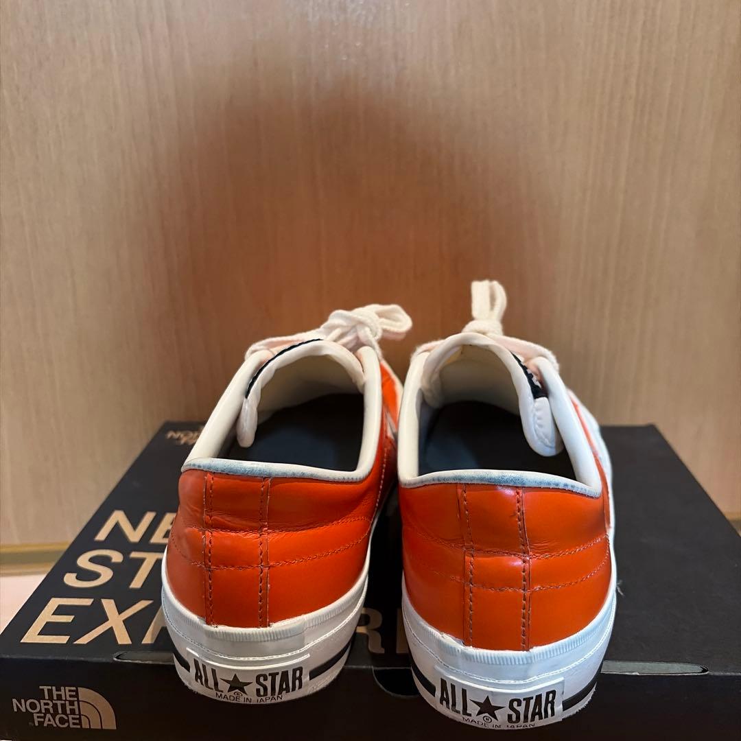 靴 CONVERSE ONE STAR J 25.0cm ORANGE