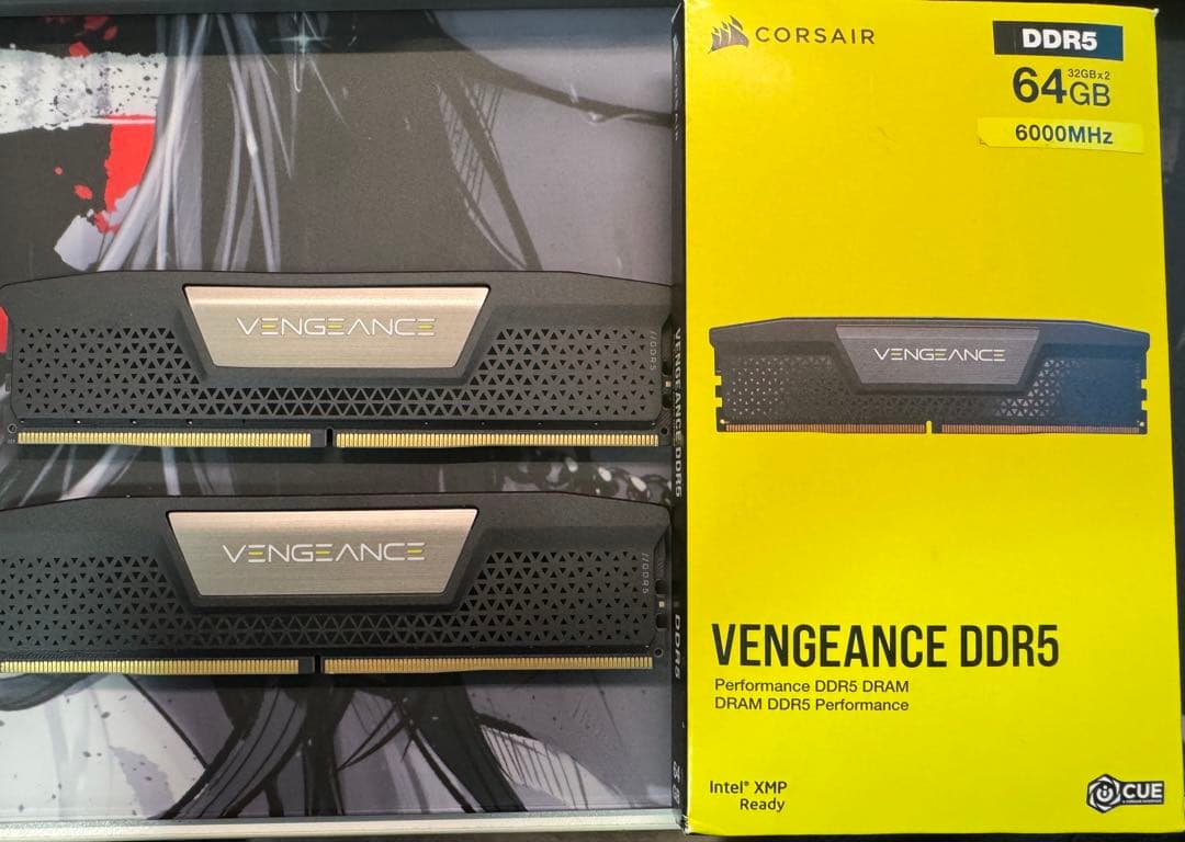 コルセア メモリCORSAIR VENGEANCE DDR5 64GB
