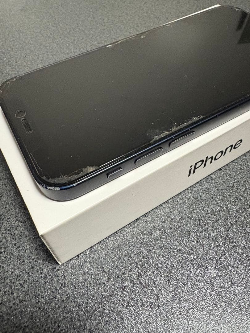 Apple iPhone 12 miniブラック 本体 充電ケーブル付き