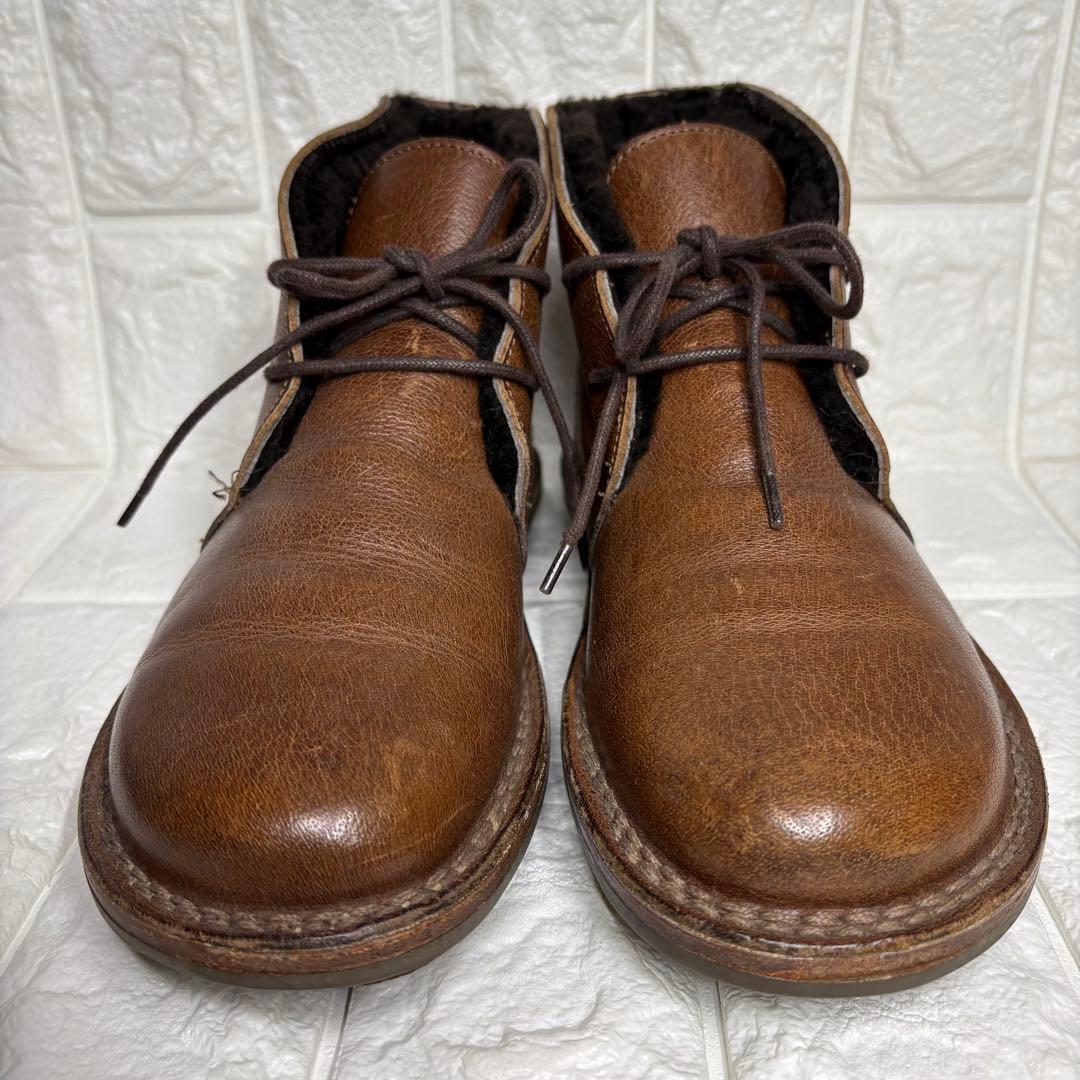 【希少モデル】 trippen BOX ブーツ レザー ボア 23.5cm