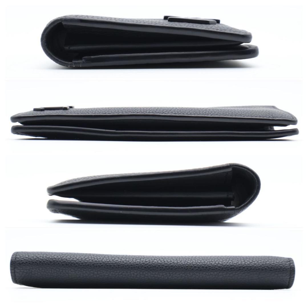 【超極美品】ルイヴィトン　ポルトフォイユブラザNM アエログラム　長財布　黒