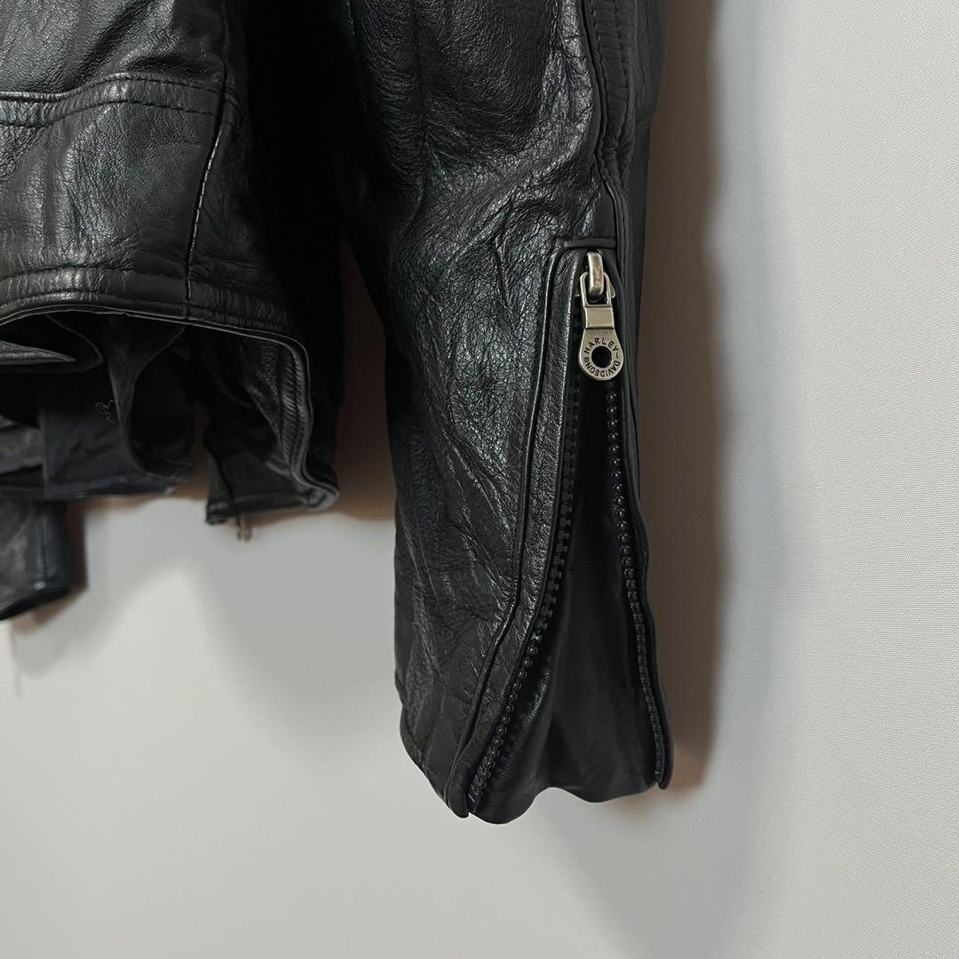 たくみF221【HARLEY-DAVIDSON】レザージャケット【2XL】