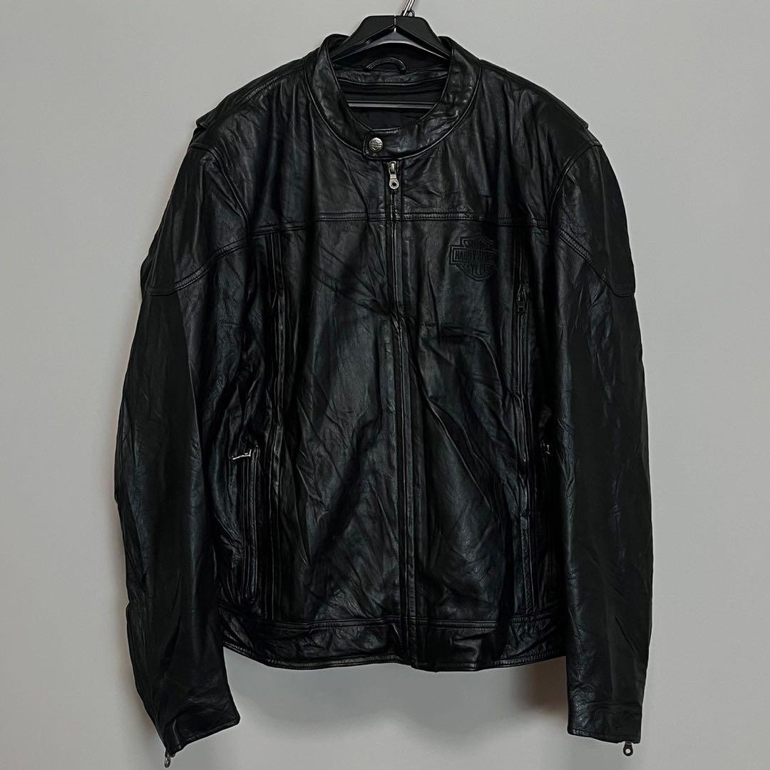 たくみF221【HARLEY-DAVIDSON】レザージャケット【2XL】
