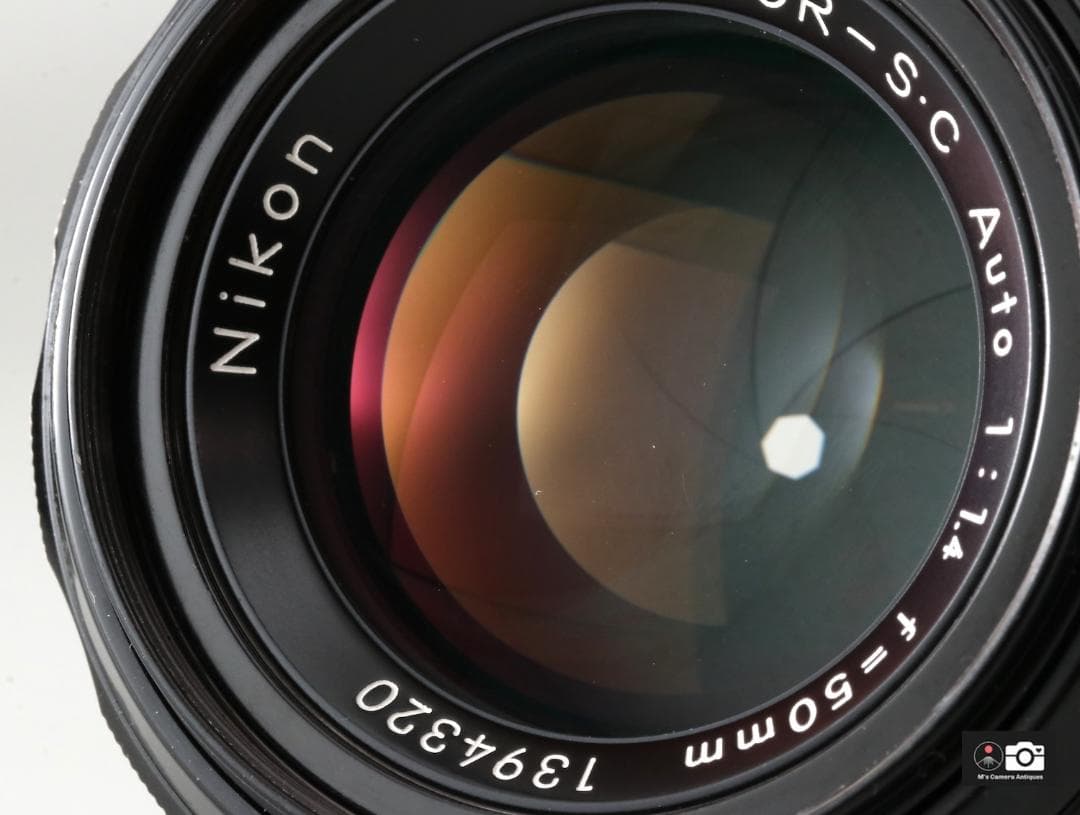 Nikkor SC Auto 50mm F1.4 非Ai レンズ, 整備済