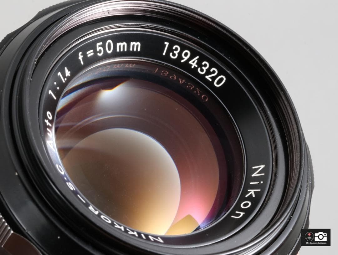 Nikkor SC Auto 50mm F1.4 非Ai レンズ, 整備済