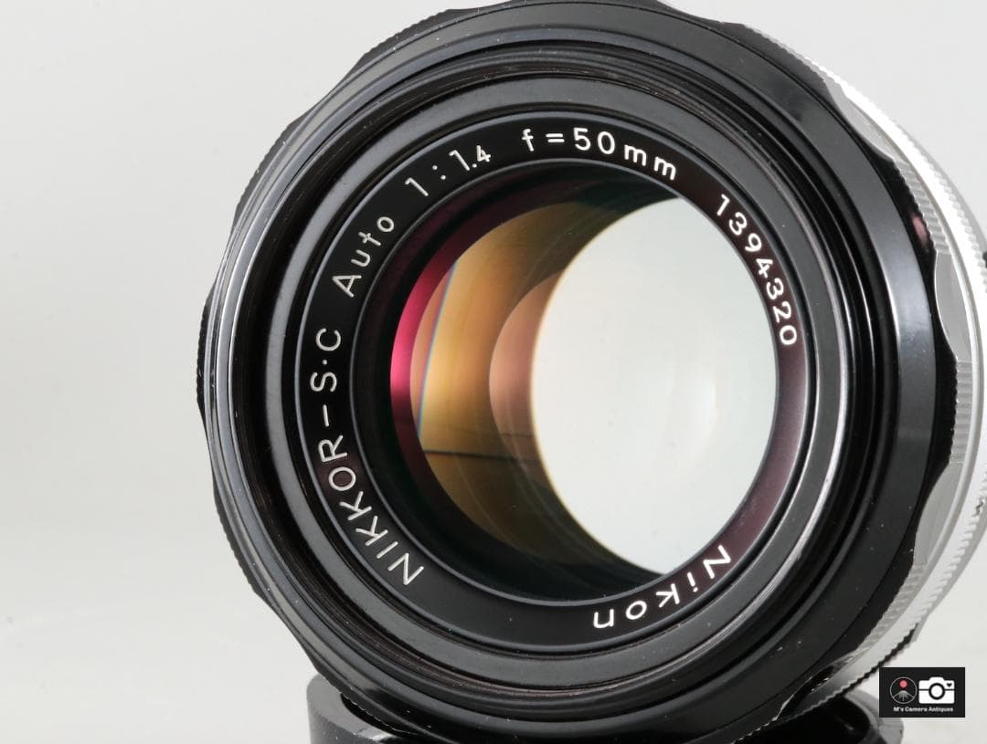 Nikkor SC Auto 50mm F1.4 非Ai レンズ, 整備済