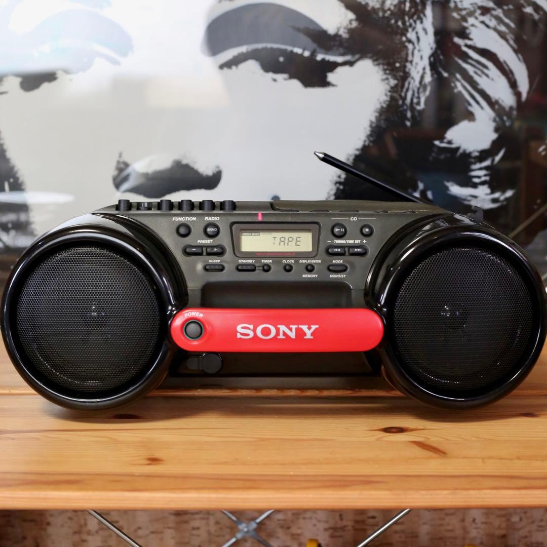 SONY widdit CDラジカセ アダプタ付き