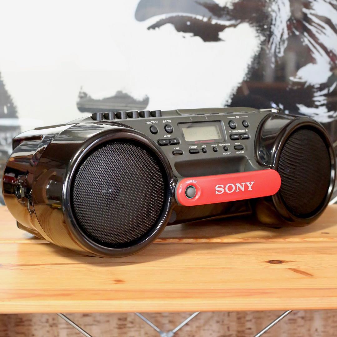 SONY widdit CDラジカセ アダプタ付き