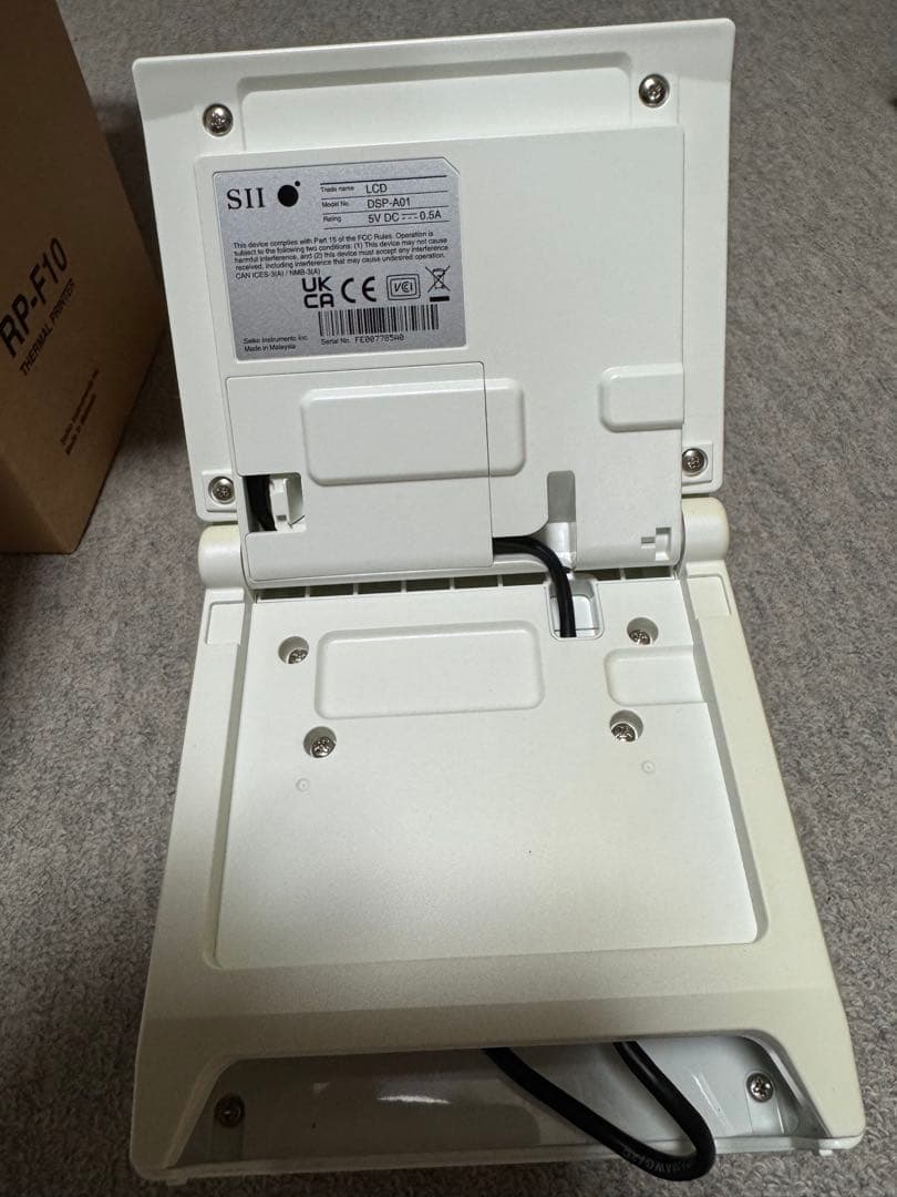 エアレジ　レシートプリンター、キャッシュドロア