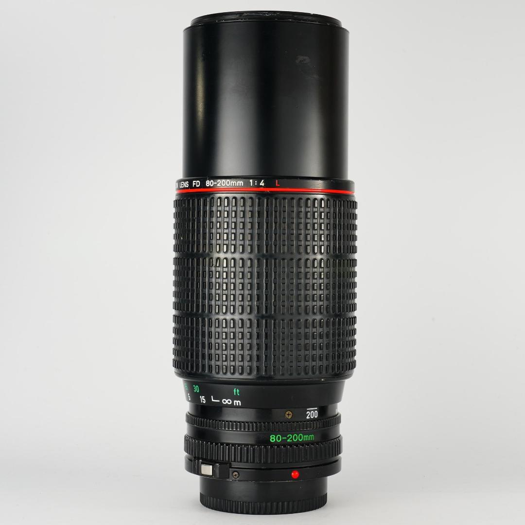 【整備＆テスト済】 Canon New FD 80-200mm f4 L 006