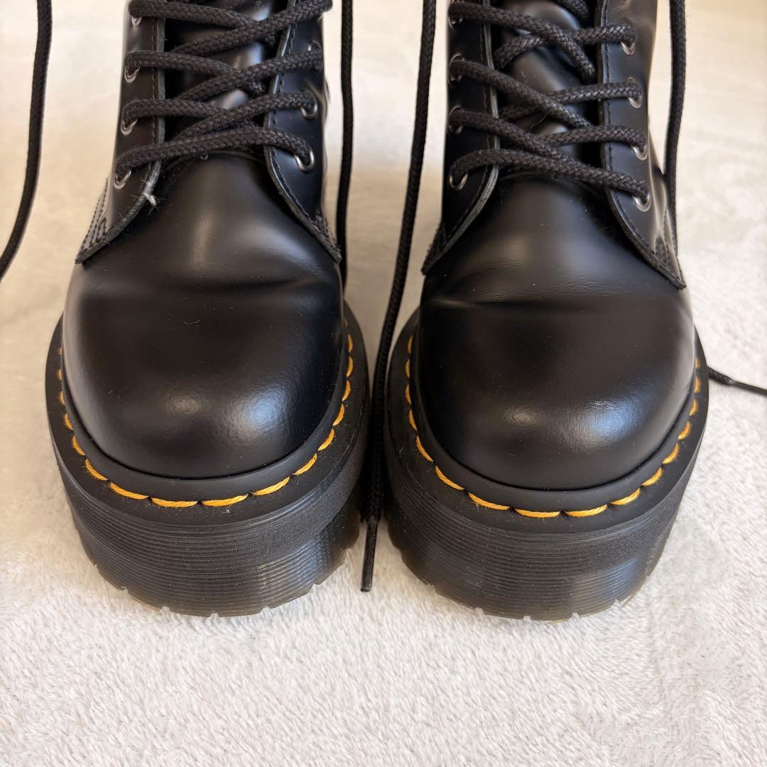 ドクターマーチン JADON 厚底 8ホール ブーツ ブラック UK3