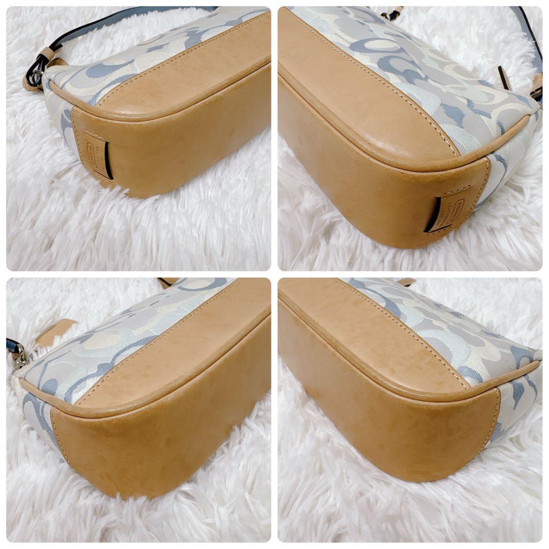 COACH コーチ アクセサリーポーチ シグネチャー キャンバス マルチカラー