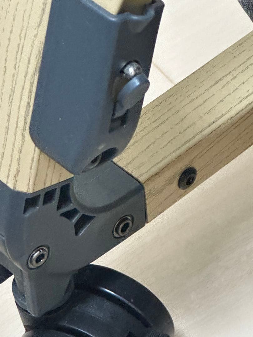 HZDMJ 添い寝ベビーベッド キャスター付き