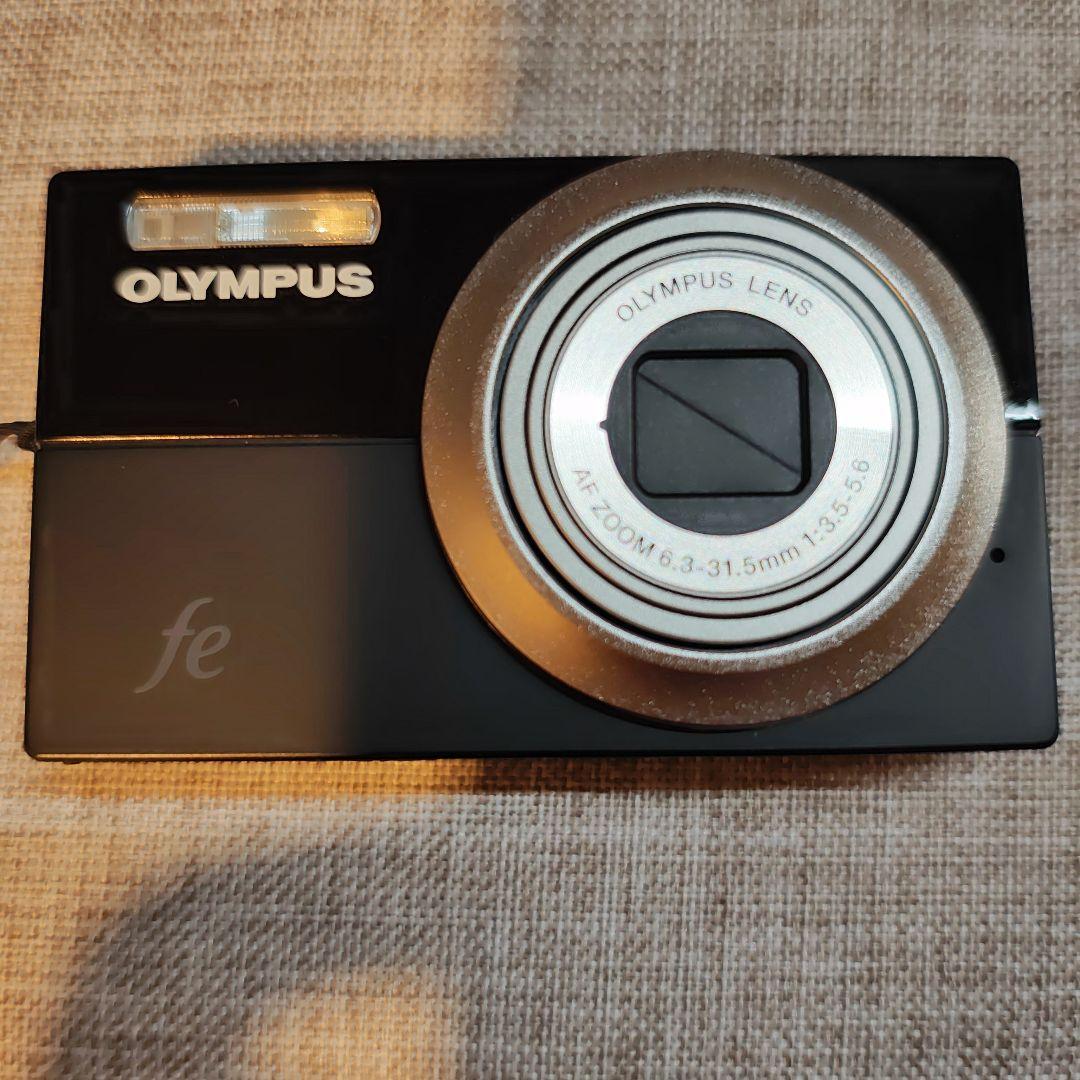 【OLYMPUS】 CAMEDIA FE-5010 BLACK デジカメ
