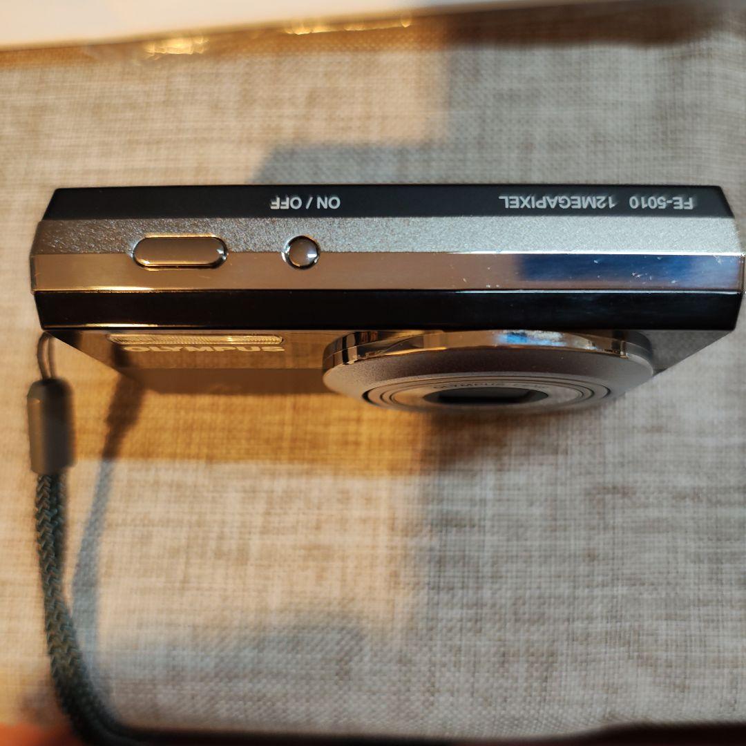 【OLYMPUS】 CAMEDIA FE-5010 BLACK デジカメ