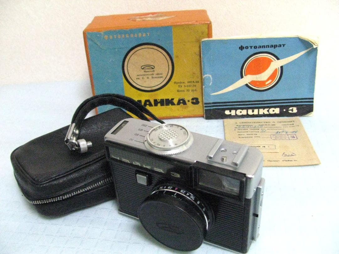 ★Chajka-3Industar-69 2.8/28mm35mmハーフフレーム