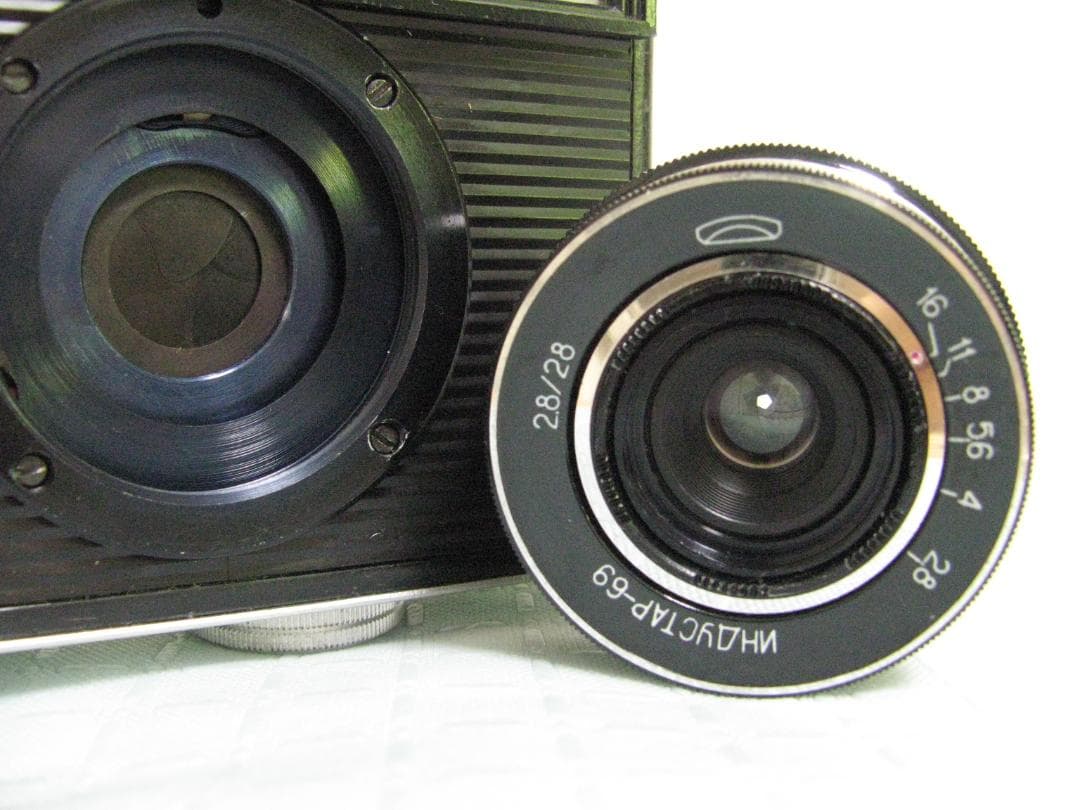 ★Chajka-3Industar-69 2.8/28mm35mmハーフフレーム