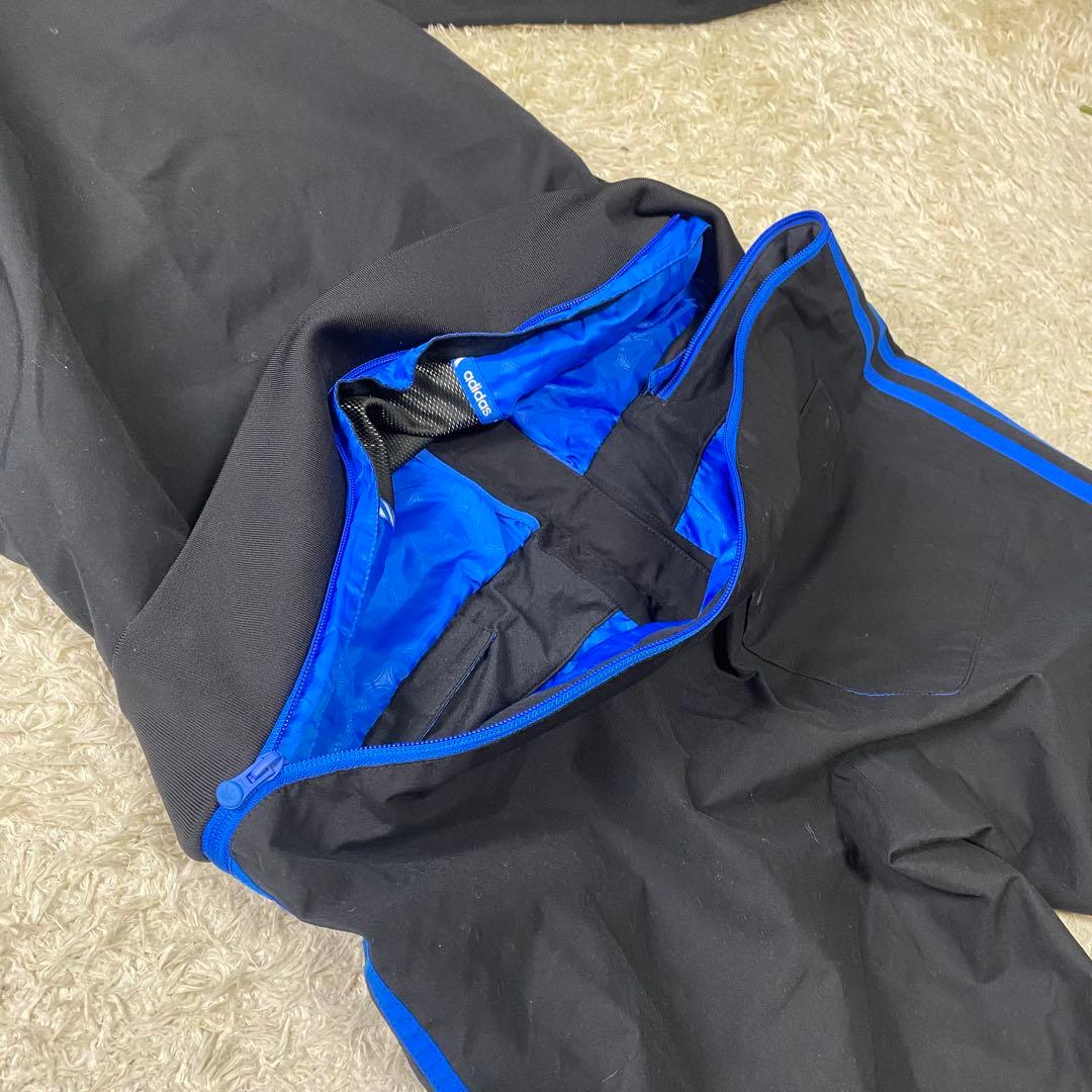 希少 adidas スノーボードウェア ファイヤーバード つなぎ ブラック M