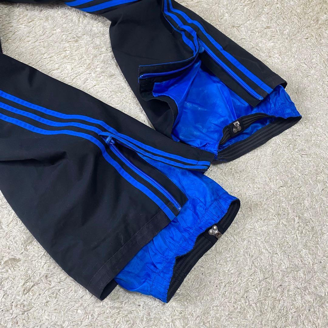 希少 adidas スノーボードウェア ファイヤーバード つなぎ ブラック M