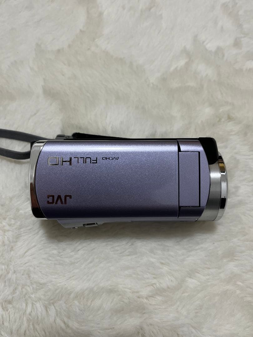 美品　JVC Everio GZ-HM33 パープル ビデオカメラ