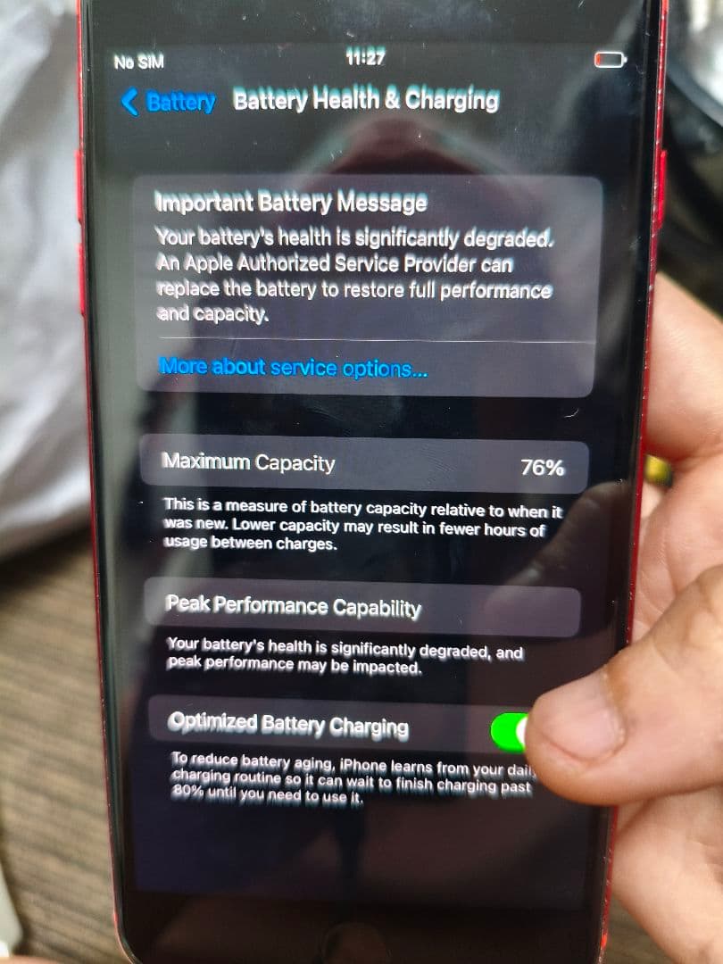 Apple iPhone 8 Plus (赤) 本体 256GB