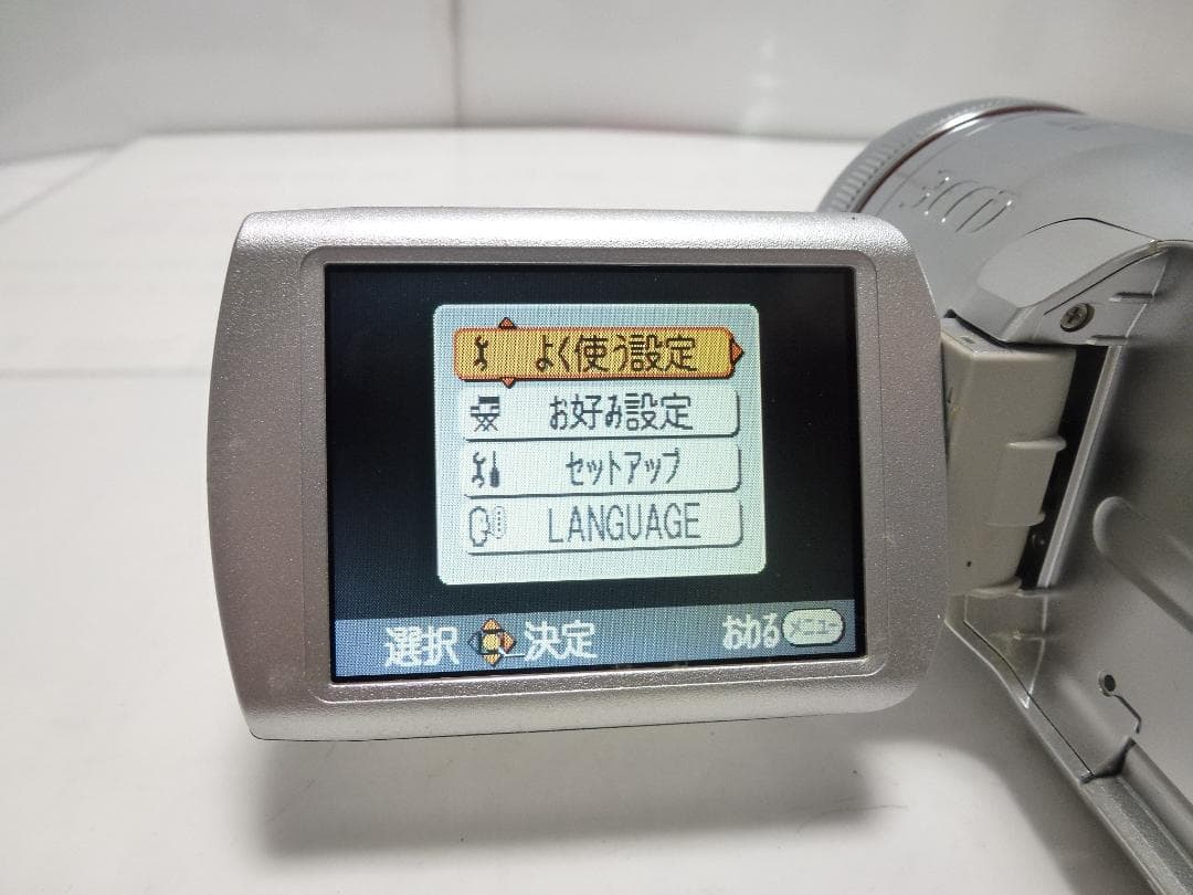 動作品　Mini DV　パナソニックビデオカメラ　NV-GS250　大人気