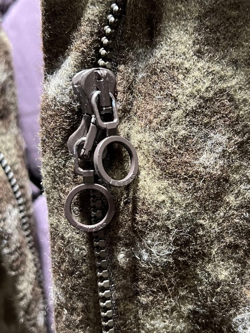 【サイズ：02（Ｍ程度）】TATRASダウン　レオパルド　ポンチョ