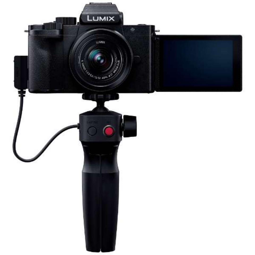 LUMIX G100 VLOGミラーレス一眼カメラ トライポッドグリップ付