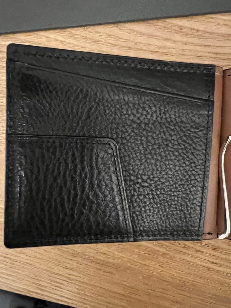 土屋鞄 ウルバーノ マネークリップ 小銭入れ付き ブラック