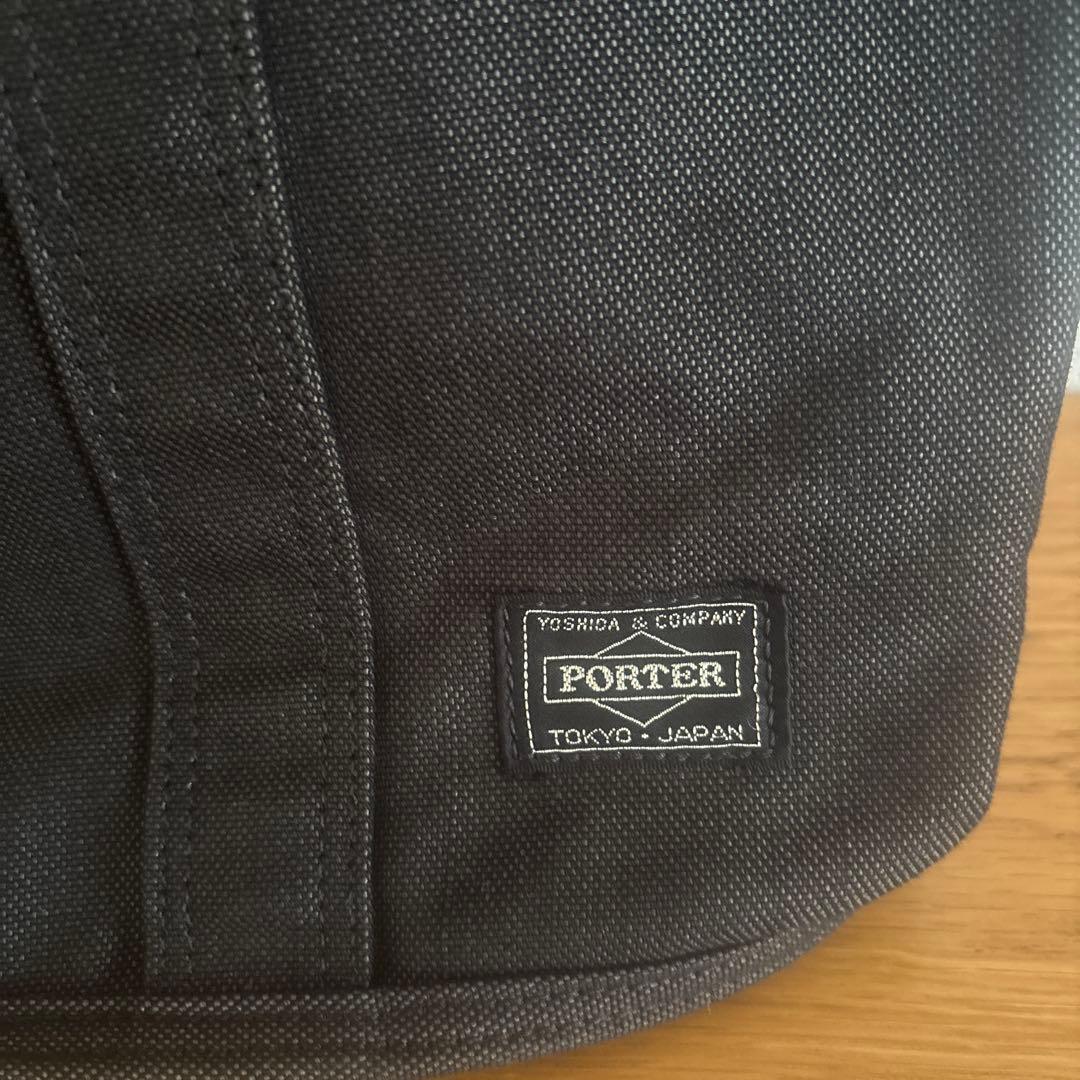 【使いやすい】PORTER デニム トート ポーター A4 ジップ デニム