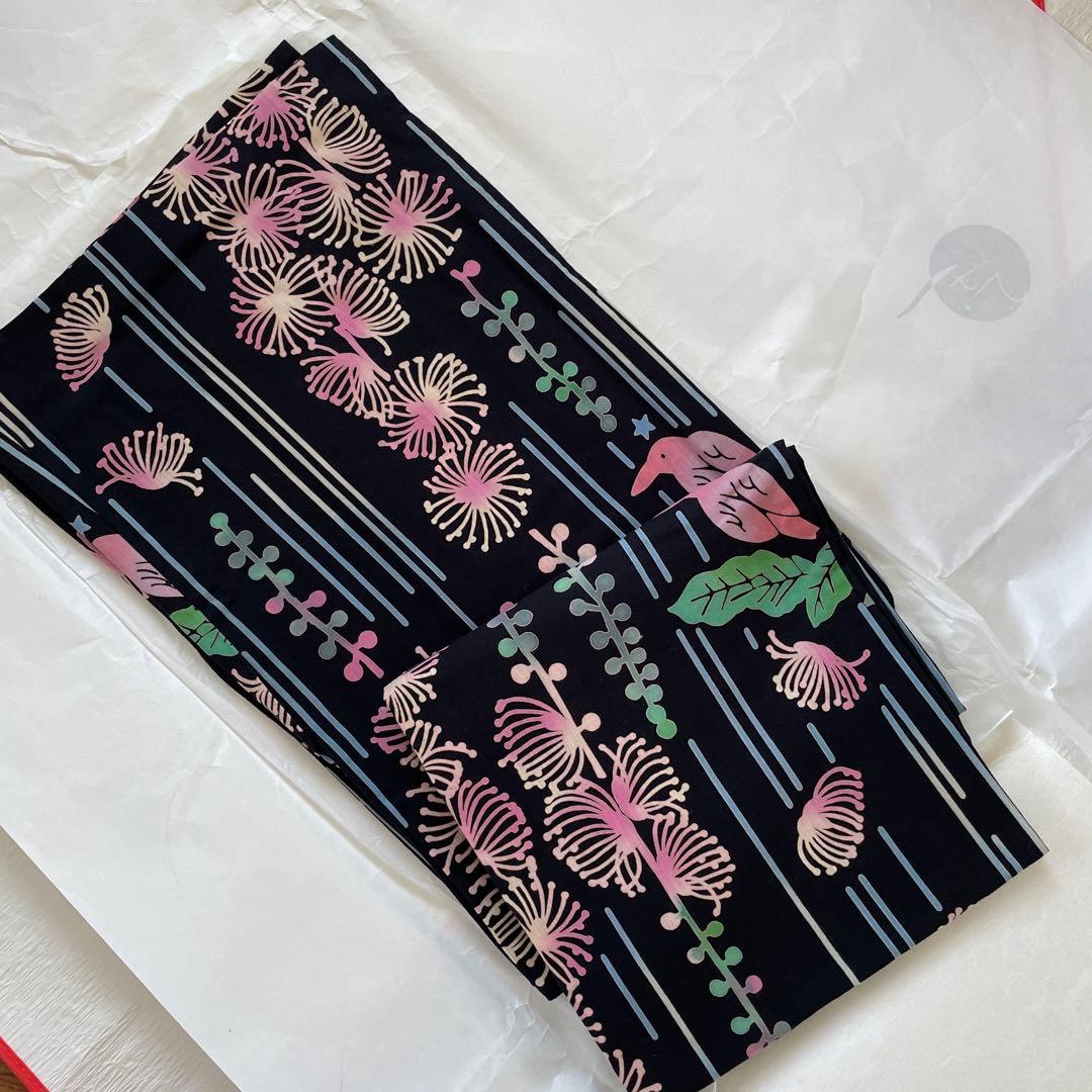 ハセガワアヤ　注染浴衣　美品