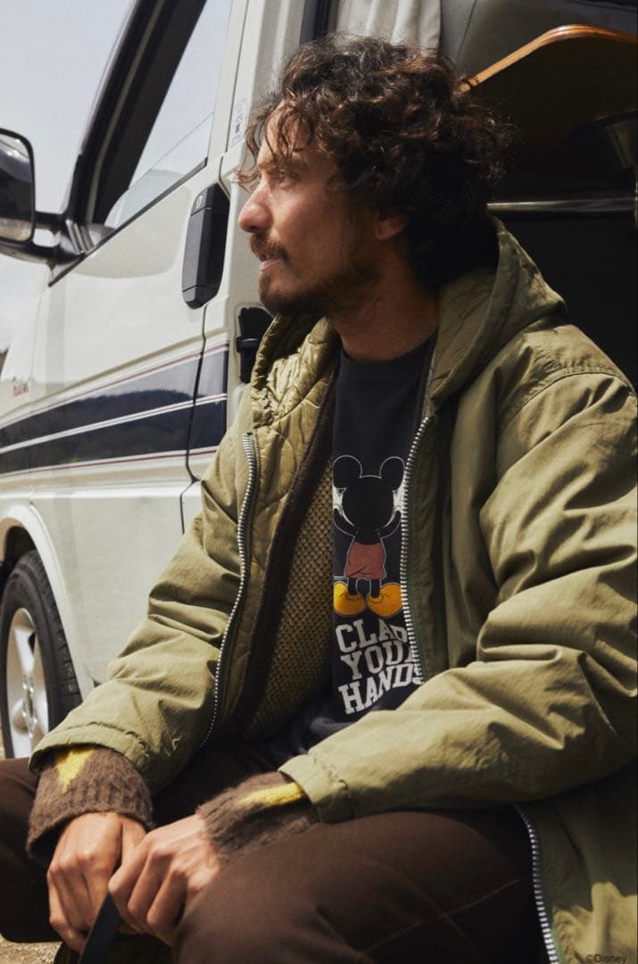 SD リバーシブルアーミーフードコート モッズコート 黒 スタカリ