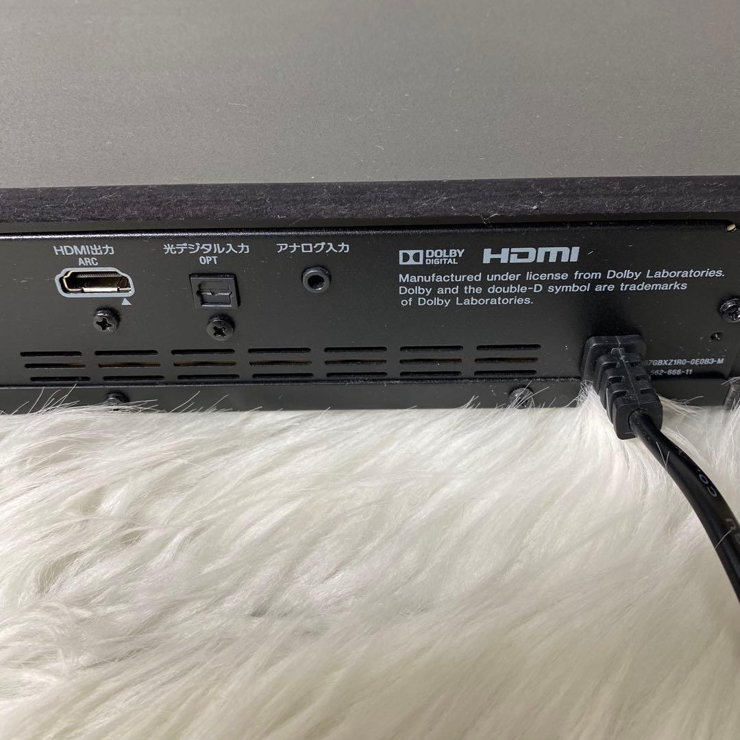 【美品】　SONY ホームシアター サウンドバーHT-XT100 リモコン付き