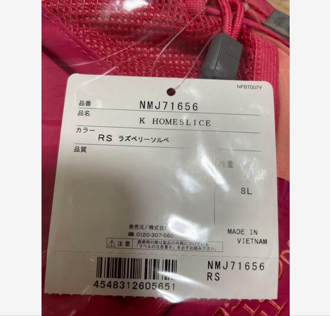 THE NORTH FACE メッシュリュック ピンク　ラズベリーソルベ