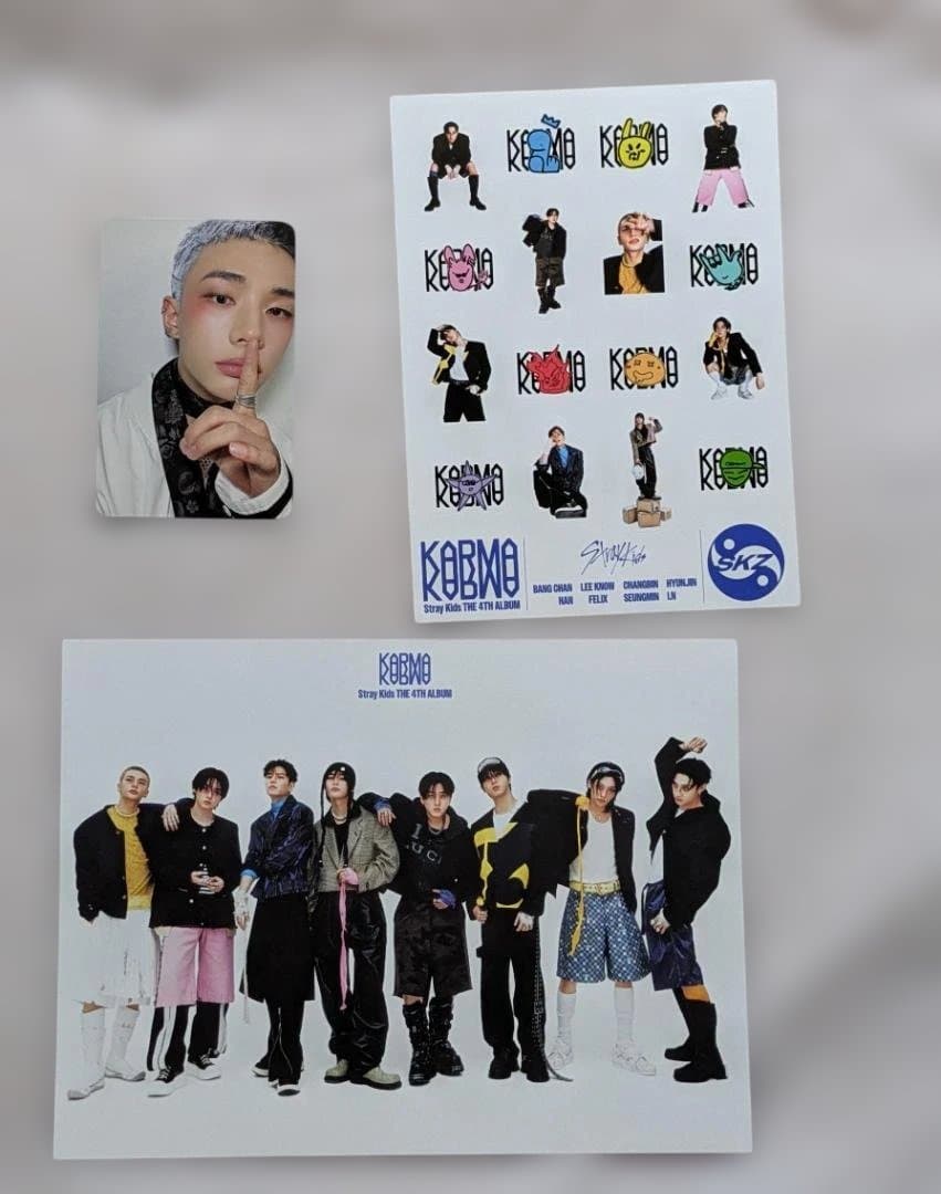 ★非売品◆サインCD◆Stray Kidsストレイキッズ◆KARMA◆国内発送