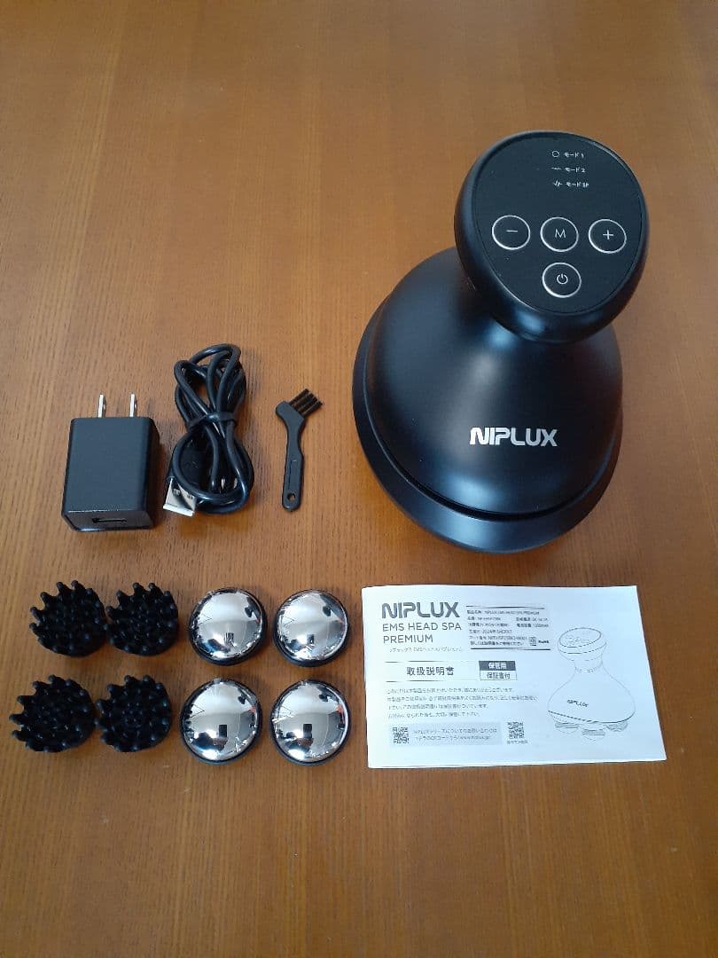 NIPLUX EMS HEAD SPA PREMIUM　NP-EHSP23BK