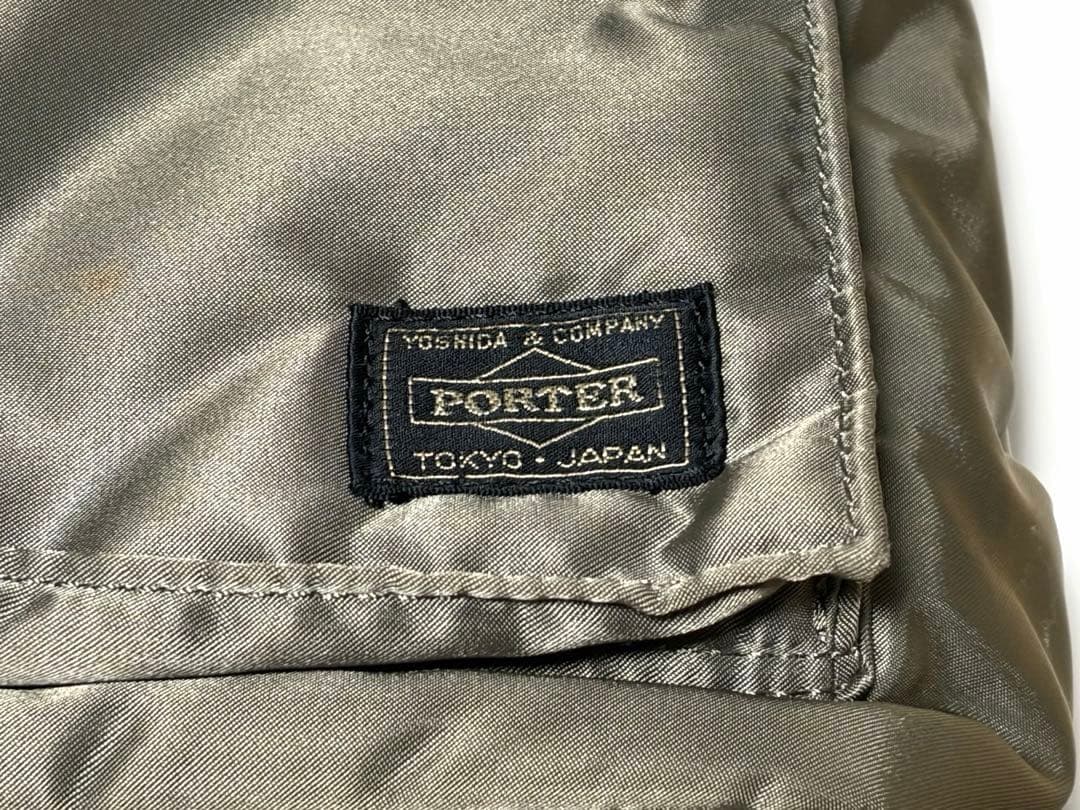 【ポーター】タンカー　トートバッグ　Sサイズ　シルバーグレー