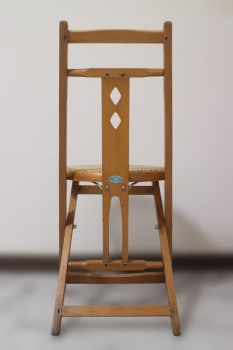 秋田木工 フォールディング チェア ベントウッド 折り畳み 椅子 曲木 ラタン