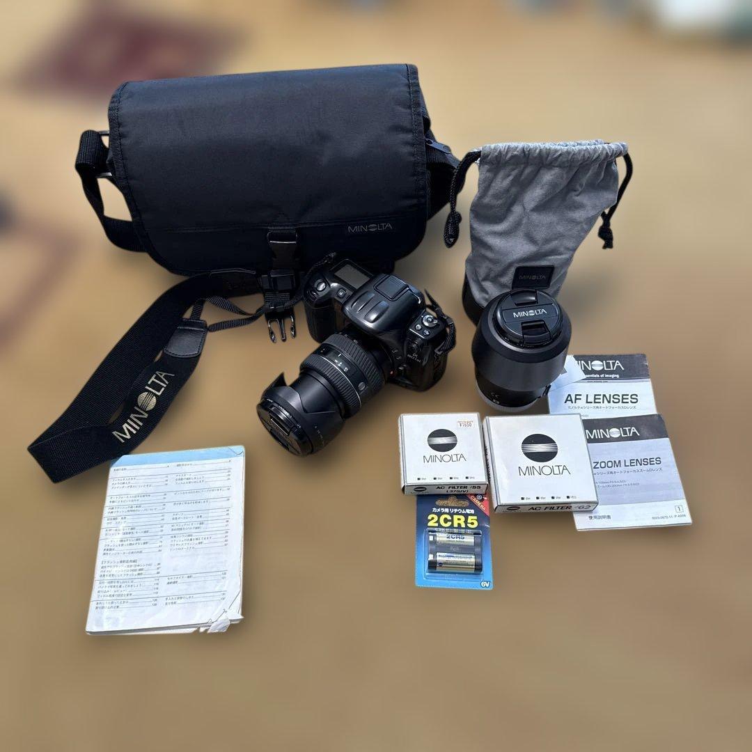 MINOLTA α 807SI 一眼レフカメラセット