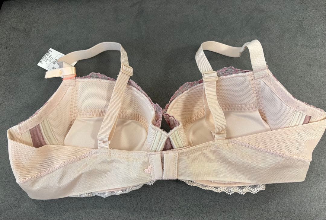 アモスタイル チャーミングラマー ブラジャー＆ショーツ3枚 C80 L ピンク