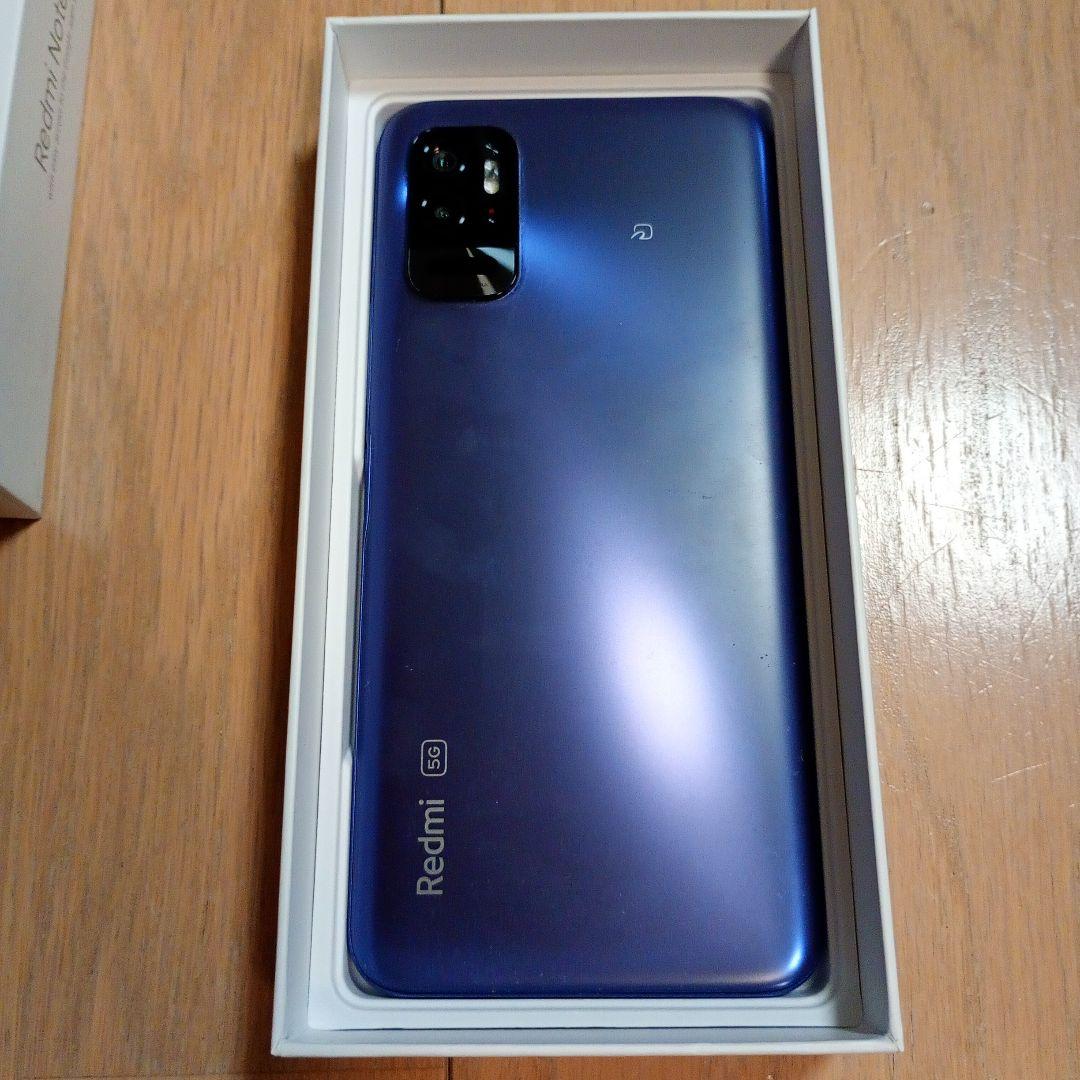 Redmi Note 10T 5G ブルー 本体　SIMフリー