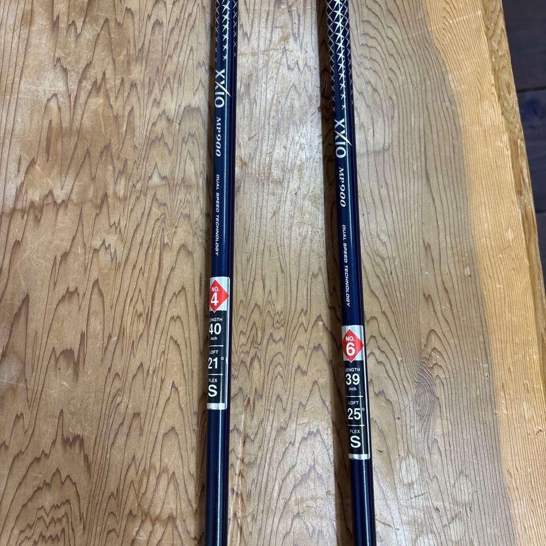 XXIO ユーティリティクラブ 4 番21度 6番25度