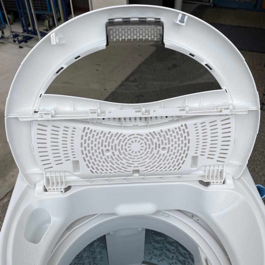 TOSHIBA 洗濯機 5kg AW-5G9(W) 2021年製 分解洗浄済み