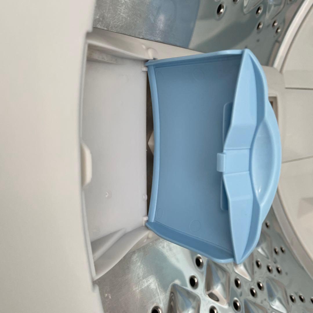 TOSHIBA 洗濯機 5kg AW-5G9(W) 2021年製 分解洗浄済み