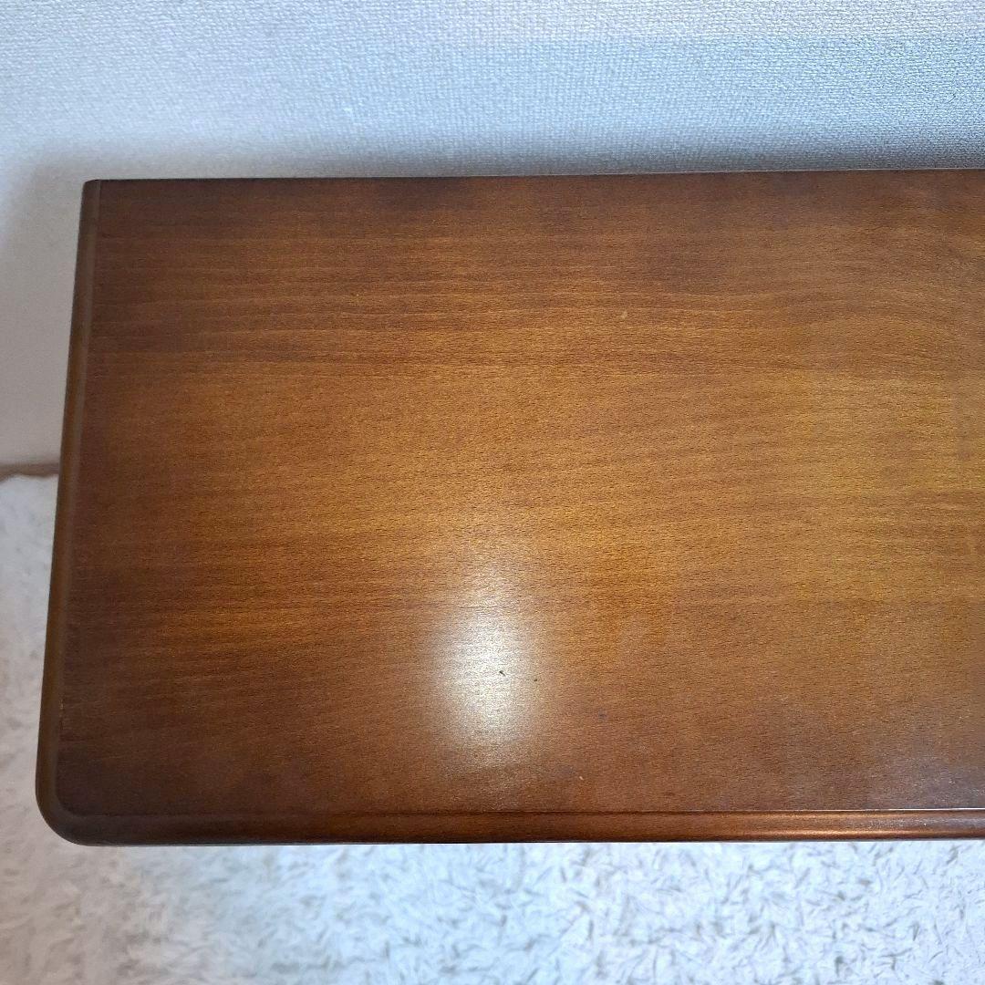 【美品】karimoku カリモク コロニアル 電話台 FAX台 サイドチェスト