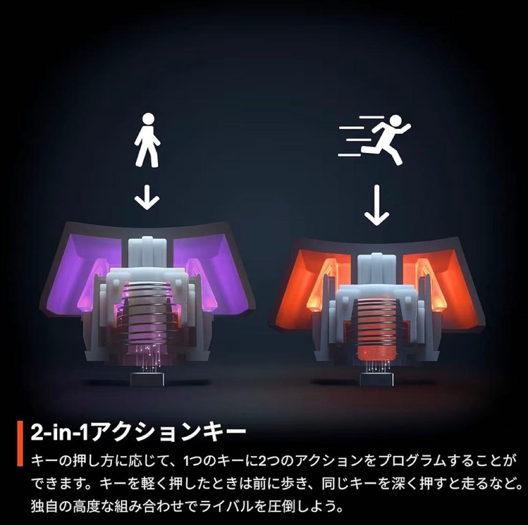 【50%割引】SteelSeries APEX プロミニ ゲーミングキーボード