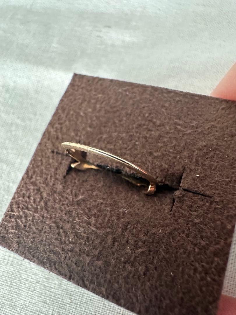 専用ページ‼️ agete アガット　K10 5号　廃盤　月桂樹　ローレルリーフ